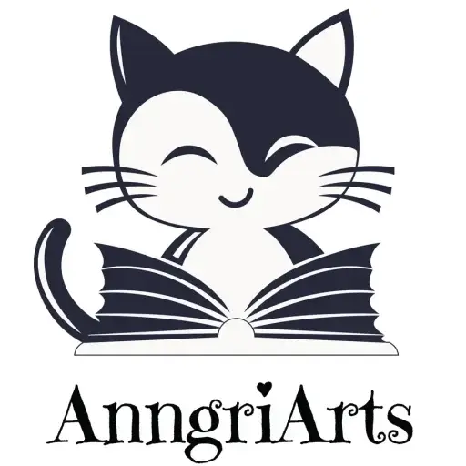 Cat Logo White Bg - Anngriarts