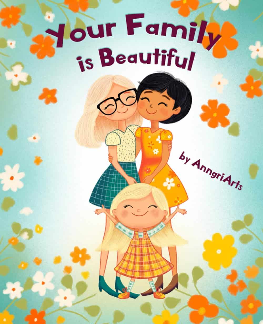 Cover Book of Your Family is Beautiful