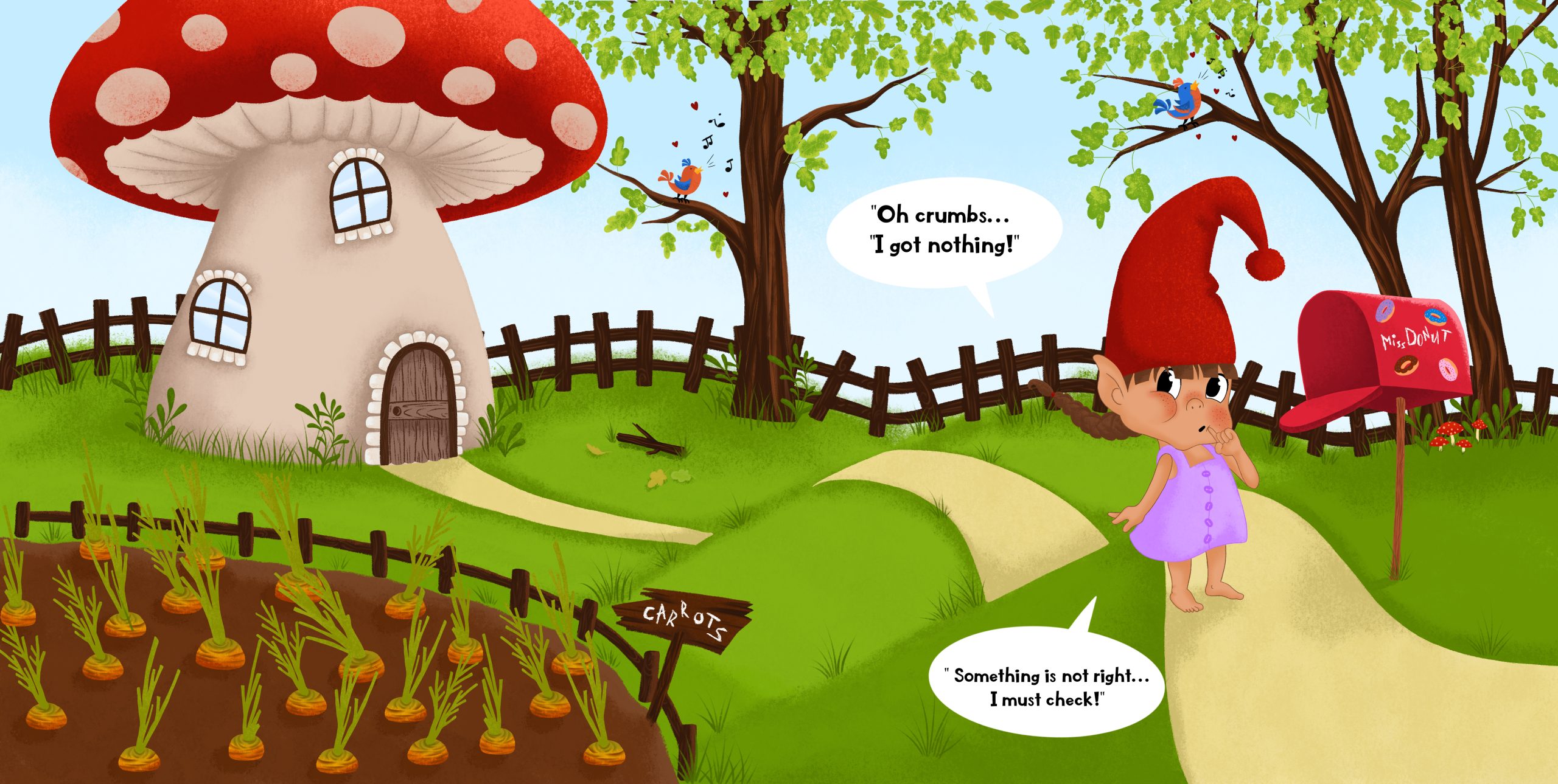 Empty mailbox, no valentines for Little Donut